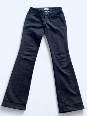 Habitual dark wash low rise bootcut denim jeans Size 25 true to size
